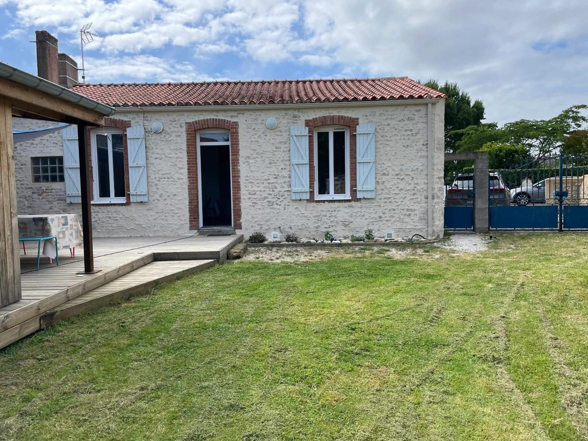 Maison Confortable A Jard-Sur-Mer Avec Grand Jardin Cloture Exteriér fotografie